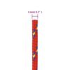 vidaXL Corde de bateau Rouge 4 mm 25 m Polypropyl&egrave;ne