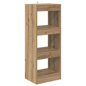 vidaXL Biblioth&egrave;que 3 niveaux 37 x 30 x 103 cm Bois d'ing&eacute;nierie