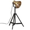 vidaXL Lampadaire 25 W laiton antique 35x35x65/95 cm E27