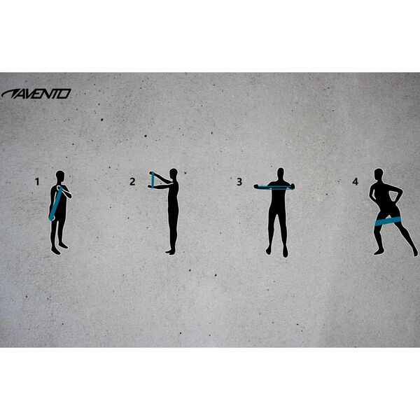 Avento Ensemble de bandes de r&eacute;sistance de fitness