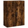 vidaXL Buffet haut Ch&ecirc;ne fum&eacute; 69,5x34x180 cm Bois d'ing&eacute;nierie