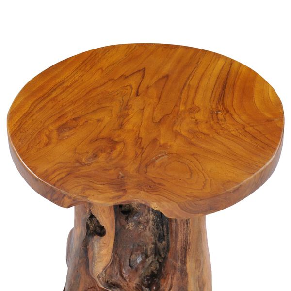 vidaXL Table basse 40x40 cm Bois de teck massif