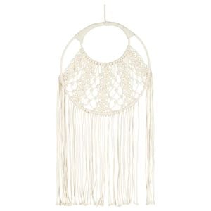 vidaXL Cintre mural en macram&eacute; 40x80 cm Coton