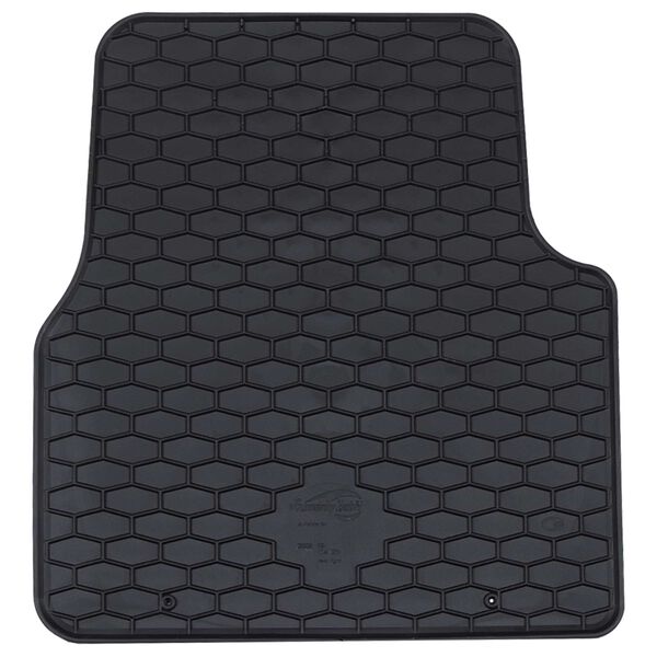 vidaXL Tapis de voiture 4 pcs Noir compatible avec C4 , C4X , 2008 TPE