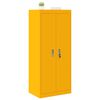 vidaXL Armoire de rangement Jaune moutarde 60 x 40 x 140 cm Acier
