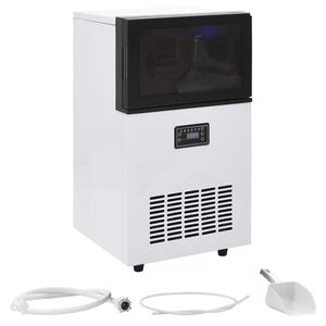 vidaXL Appareil &agrave; gla&ccedil;ons Noir 45 kg / 24 h