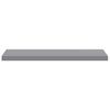 vidaXL &Eacute;tag&egrave;re murale flottante gris 90x23,5x3,8 cm MDF