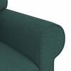 vidaXL Canap&eacute; 2 pcs Vert fonc&eacute; 175 x 82 x 80 cm tissu
