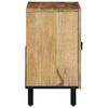 vidaXL Armoire lavabo de salle de bain bois massif de manguier