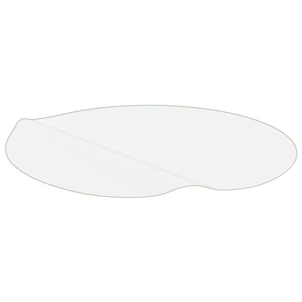 vidaXL Protecteur de table transparent Ø 60 cm 1,6 mm PVC