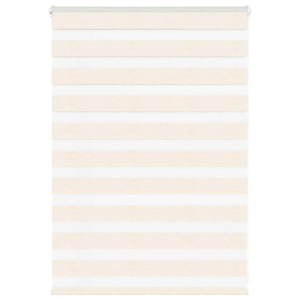 vidaXL Store zèbre beige marbré largeur du tissu 90,9 cm polyester