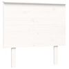 vidaXL Cadre de lit sans matelas blanc 90x200 cm bois de pin massif