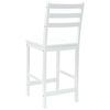 vidaXL Chaises de salle &agrave; manger 2 pcs Blanc 40 x 47,5 x 99,5 cm