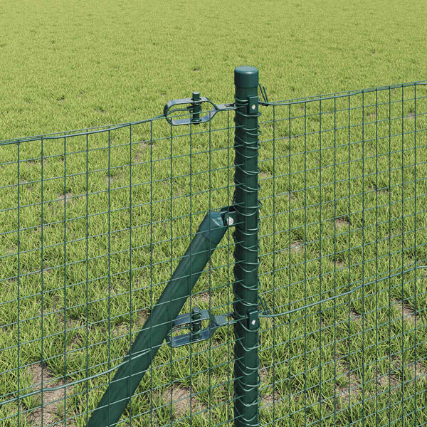 vidaXL Poteau de cl&ocirc;ture. Vert 100 x 0,4 m (maille de 25 x 25 mm)