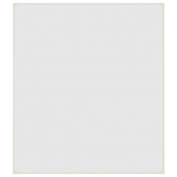 vidaXL Moustiquaire magnétique pour fenêtres blanc 120x140 cm