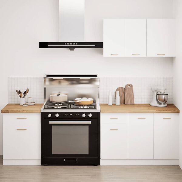 vidaXL Plan de travail de cuisine bois de ch&ecirc;ne massif rectangulaire