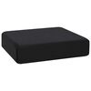 vidaXL Coussin d&rsquo;assise Noir