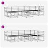 vidaXL Ensemble de canap&eacute;s d'ext&eacute;rieur 8 pcs Naturel