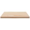 vidaXL Dessus de table 50x50x1,7 cm carr&eacute; bois de pin massif