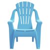 vidaXL Chaises de jardin pour enfants lot de 2 bleu 37x34x44 cm PP