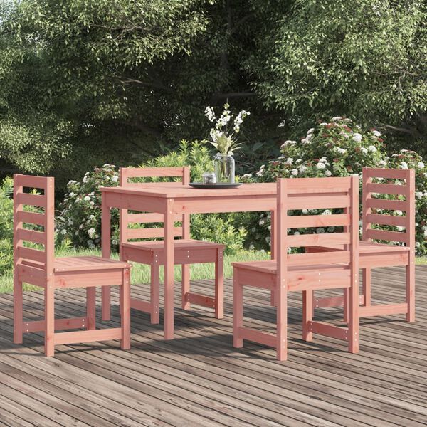vidaXL Ensemble à manger de jardin 5 pcs bois massif Douglas