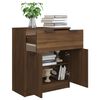 vidaXL Buffet ch&ecirc;ne marron 60x30x70 cm Bois d'ing&eacute;nierie