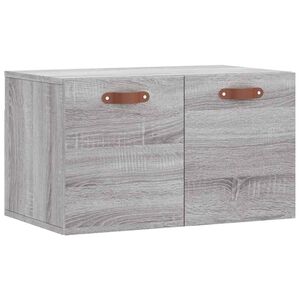 vidaXL Armoire murale Sonoma gris 60x36,5x35 cm Bois d'ing&eacute;nierie
