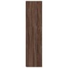 vidaXL Armoire d'angle Ch&ecirc;ne marron 33x33x132 cm Bois d'ing&eacute;nierie