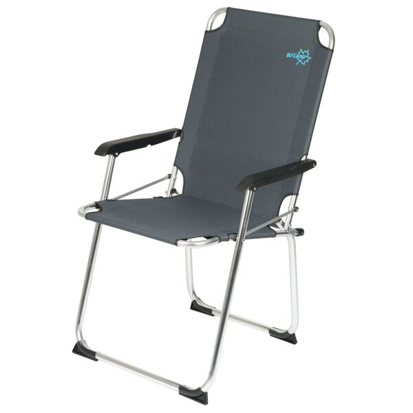 Bo-Camp Chaise de camping pliable Copa Rio Comfort XXL Graphite