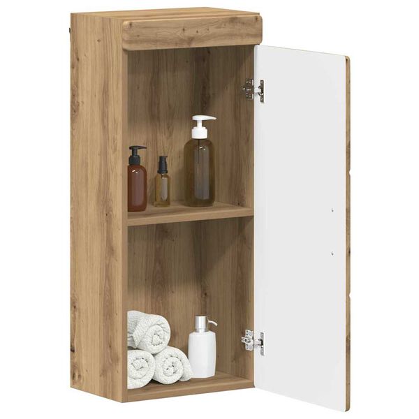 vidaXL Armoire murale de salle de bain TULUM Ch&ecirc;ne artisanal