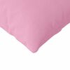 vidaXL Coussins de canapé 2 pcs Rose 145 x 40 cm tissu