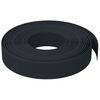 vidaXL Bordures de jardin 2 pcs noir 10 m 10 cm polyéthylène