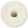 vidaXL Corde de travail Blanc 10 mm 25 m polypropyl&egrave;ne