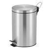 EKO Poubelle &agrave; p&eacute;dale Classic 20 L Argent&eacute; mat