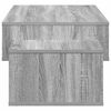 vidaXL Table basse Gris Sonoma 105 x 50 x 32,5 cm Bois d'ing&eacute;nierie