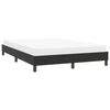 vidaXL Cadre de lit sans matelas noir 140x210 cm velours