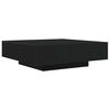 vidaXL Table basse Ch&ecirc;ne noir 100 x 100 x 31 cm Bois d'ing&eacute;nierie