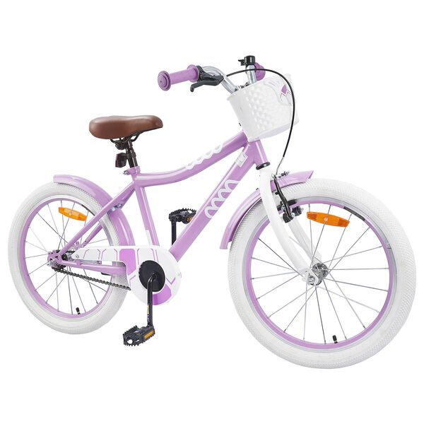 vidaXL V&eacute;lo pour Enfants 18 Pouces pour les 5-7 ans Pourpre