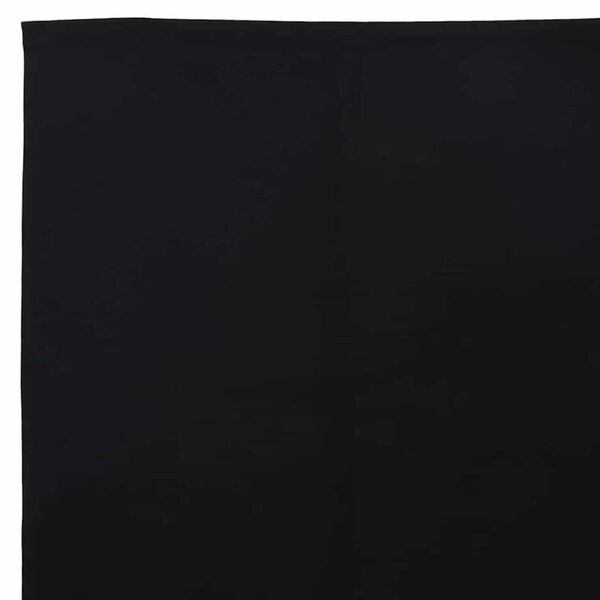 vidaXL Toile de rechange pour store banne Noir 10 x 1.6 m tissu