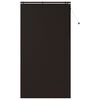 vidaXL Store V&eacute;nitien Marron fonc&eacute; 140 x 250 cm 35 mm