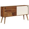 vidaXL Buffet Bois de Sesham massif 118x30x66 cm