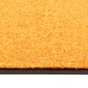 vidaXL Paillasson lavable Orange 90x120 cm