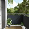 vidaXL &Eacute;cran de balcon Anthracite 75x500 cm Tissu Oxford
