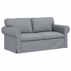vidaXL Canap&eacute; Gris clair 175 x 82 x 80 cm tissu