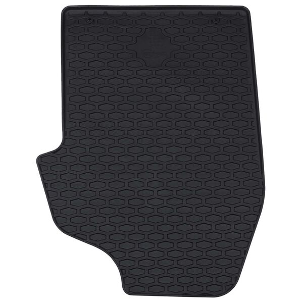 vidaXL Tapis de voiture 3 pcs Noir TPE