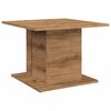 vidaXL Table basse ch&ecirc;ne artisanal 55,5x55,5x40 cm bois d'ing&eacute;nierie