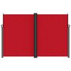 vidaXL Auvent lat&eacute;ral r&eacute;tractable rouge 220x1000 cm