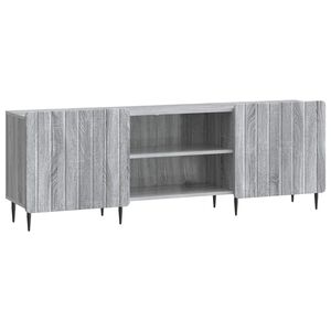 vidaXL Meuble TV Sonoma gris 150 x 31 x 52 cm Bois d'ing&eacute;nierie