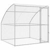 vidaXL Kennel pour Chiens Argent&eacute; 2 x 2 x 2 m Acier galvanis&eacute;