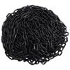 vidaXL Cha&icirc;ne d'avertissement Noir 30 m &Oslash;6 mm Plastique